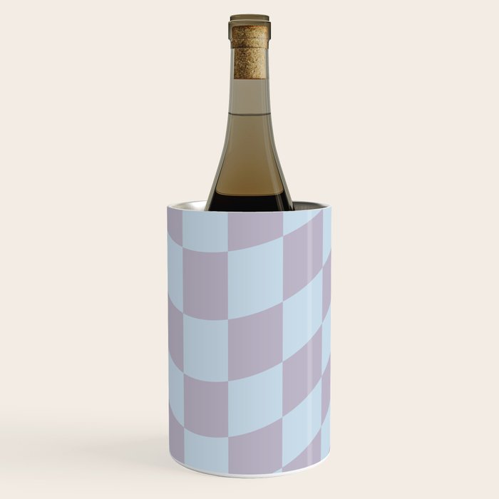 Wavy Soft Sky x Powdered Lavender Wine Chiller Gallery Image 2