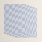 Wavy Soft Sky x Powdered Lavender Wrapping Paper Gallery Image 3