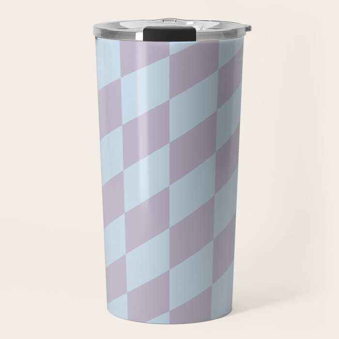 Wavy Soft Sky x Powdered Lavender Travel Mug Gallery Image 1