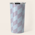 Wavy Soft Sky x Powdered Lavender Travel Mug Gallery Image 1