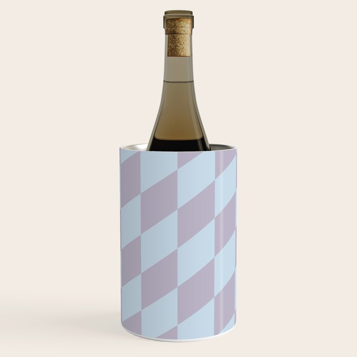 Wavy Soft Sky x Powdered Lavender Wine Chiller Gallery Image 1