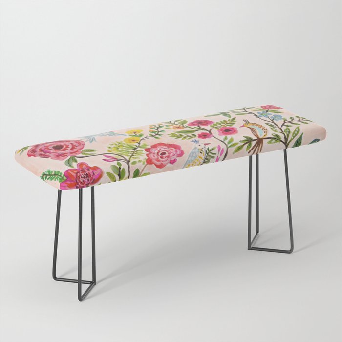 Pink Garden Dream Bench Gallery Image 1