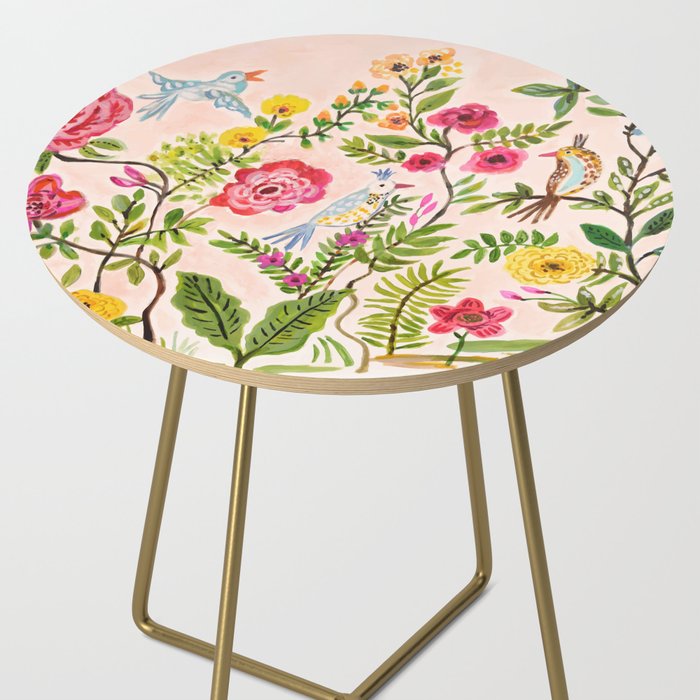 Pink Garden Dream Side Table Gallery Image 2