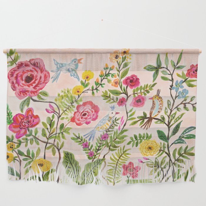 Pink Garden Dream Wall Hanging Gallery Image 1