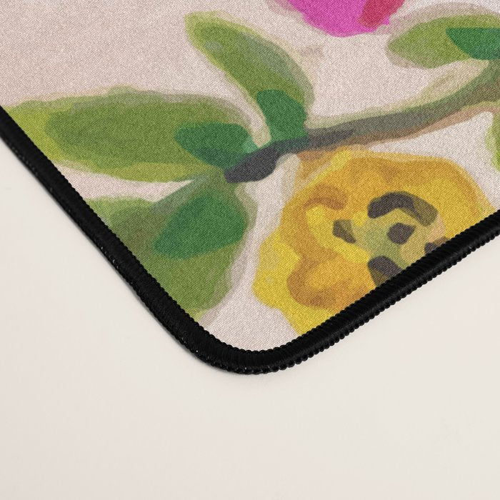 Pink Garden Dream Desk Mat Gallery Image 4