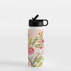 Pink Garden Dream Water Bottle Gallery Image 1