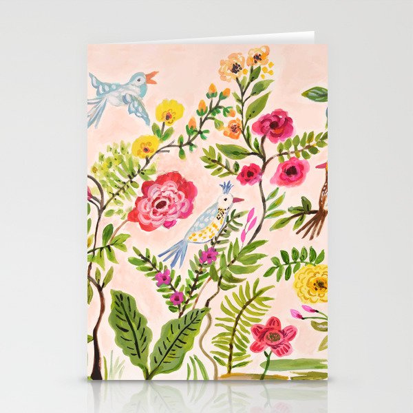 Pink Garden Dream Stationery Card Gallery Image 2