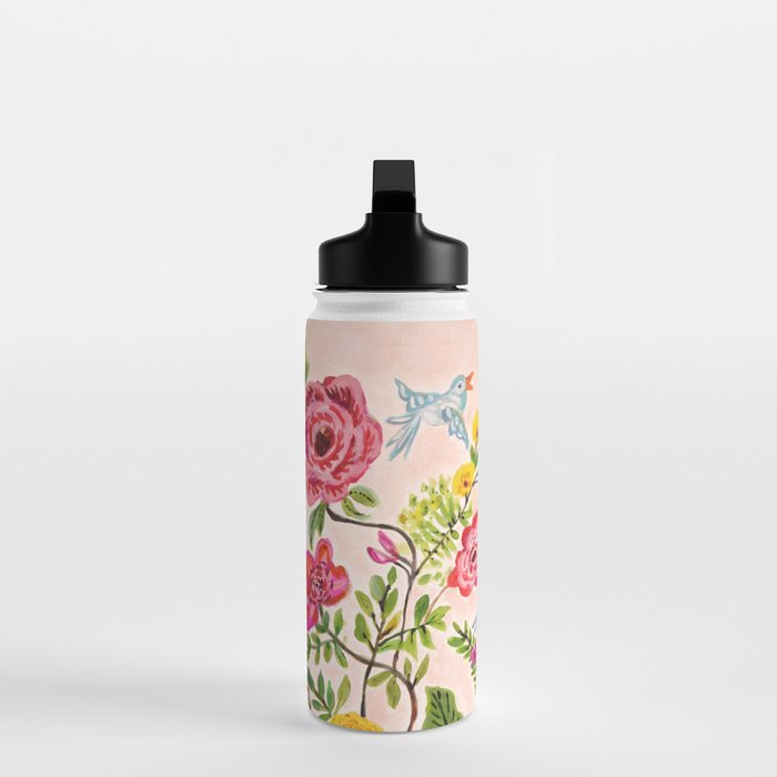 Pink Garden Dream Water Bottle Gallery Image 3