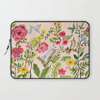 Pink Garden Dream Laptop Sleeve Gallery Image 1