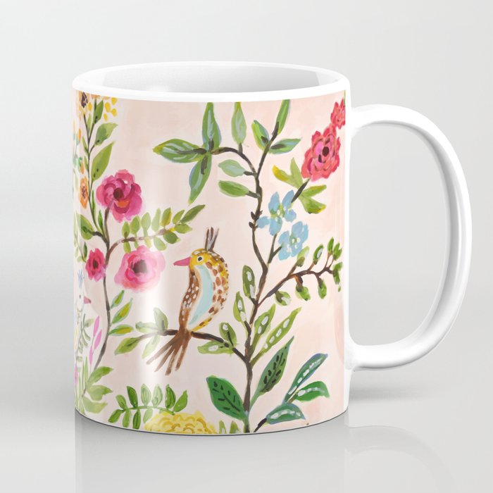 Pink Garden Dream Coffee Mug Gallery Image 1
