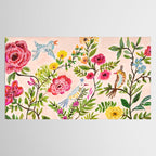 Pink Garden Dream Tablecloth Gallery Image 2