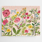 Pink Garden Dream Jigsaw Puzzle Gallery Image 1
