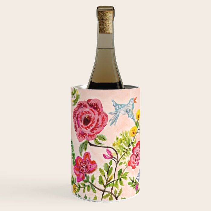 Pink Garden Dream Wine Chiller Gallery Image 2
