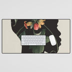 Floral Portrait 28 Desk Mat Gallery Image 1