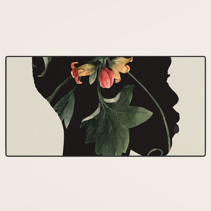 Floral Portrait 28 Desk Mat Gallery Image 3