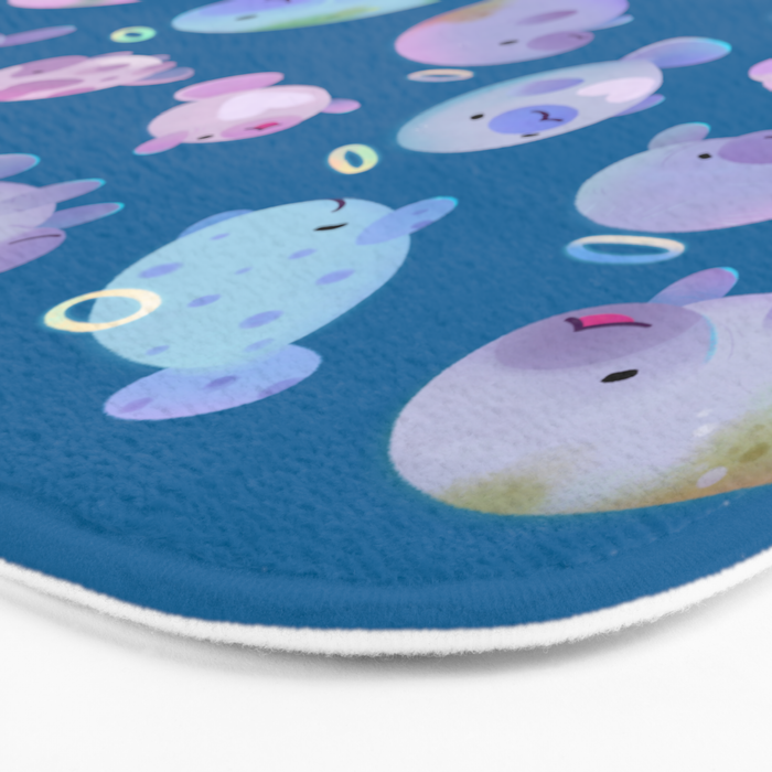 Sea cow (Sirenians) Bath Mat Gallery Image 3