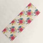 Tropical Floral Yoga Mat Gallery Image 1