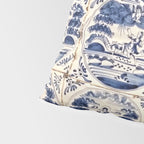 Dutch Delft Blue Tiles Pillow Sham Gallery Image 4