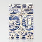 Dutch Delft Blue Tiles Stationery Card Gallery Image 2