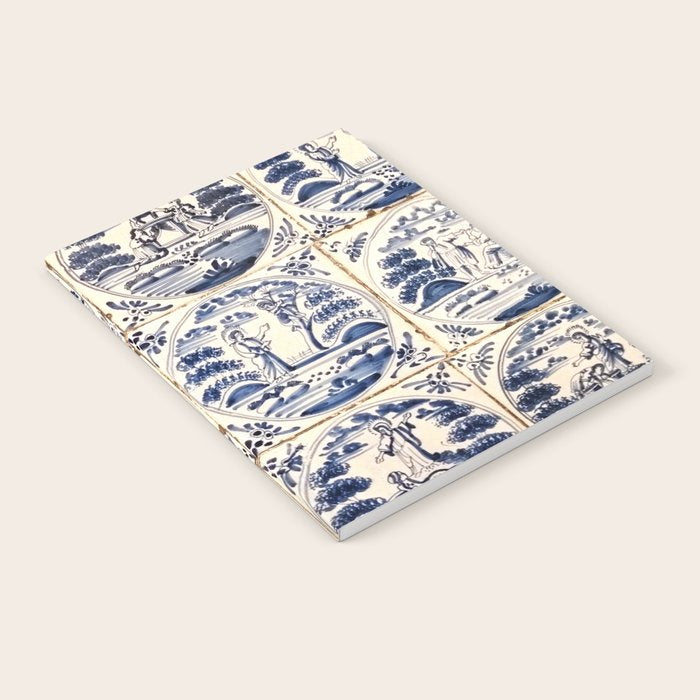 Dutch Delft Blue Tiles Notebook Gallery Image 2