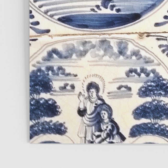 Dutch Delft Blue Tiles Poster Gallery Image 3