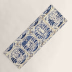 Dutch Delft Blue Tiles Yoga Mat Gallery Image 1