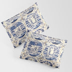 Dutch Delft Blue Tiles Pillow Sham Gallery Image 3