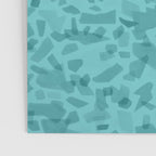 Turquoise Terrazzo Tile Poster Gallery Image 3