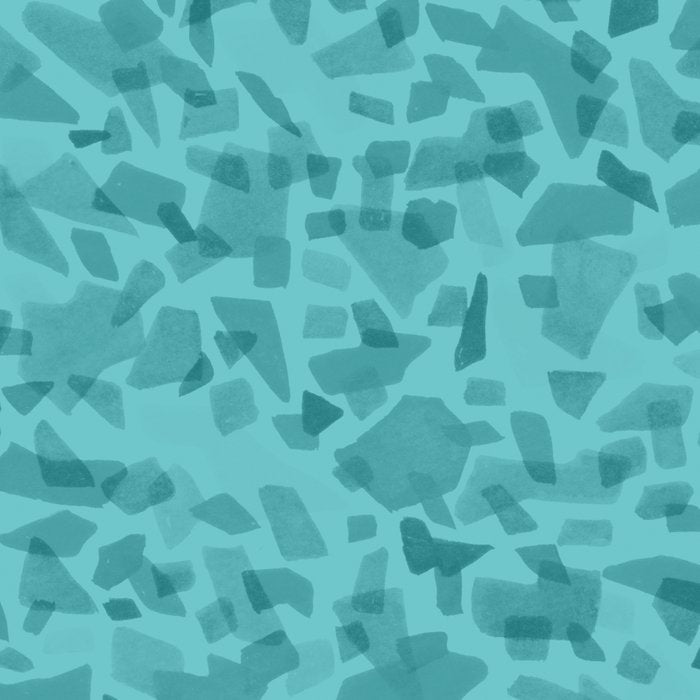Turquoise Terrazzo Tile Coffee Mug Gallery Image 2