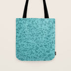 Turquoise Terrazzo Tile Tote Bag Gallery Image 1