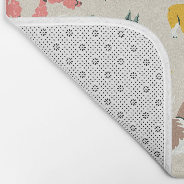Silly Dog Friends Bath Mat Gallery Image 2