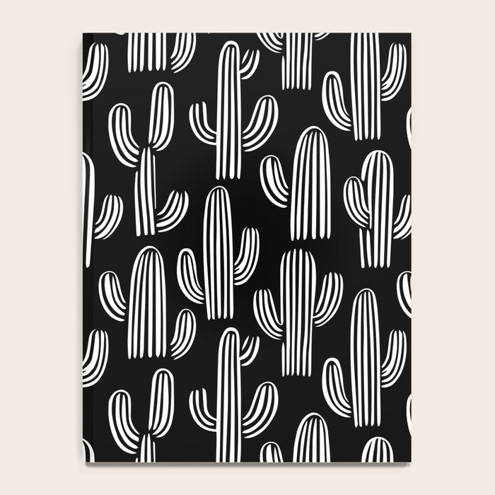 Cactus plant doodle art pattern Notebook Gallery Image 4