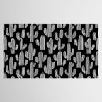 Cactus plant doodle art pattern Tablecloth Gallery Image 2