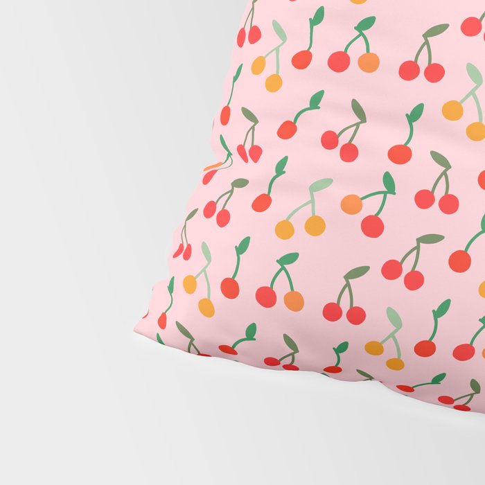 Cherry pattern Pillow Sham Gallery Image 4