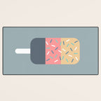 Popsicle (Blue) Desk Mat Gallery Image 3