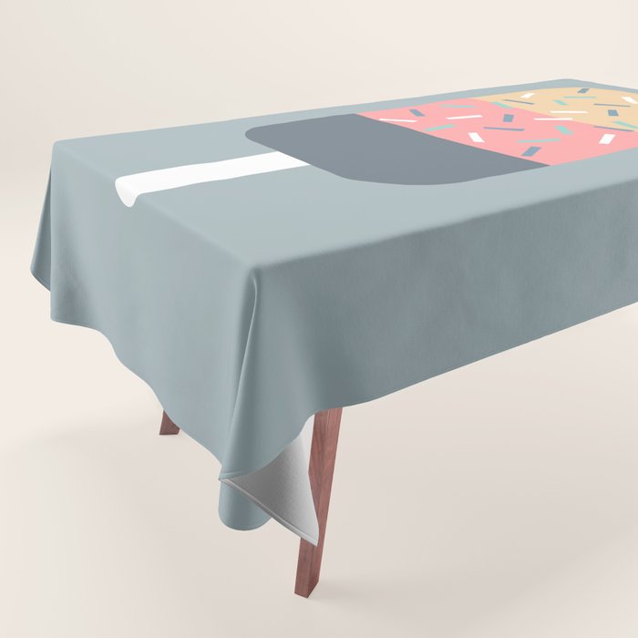 Popsicle (Blue) Tablecloth Gallery Image 1