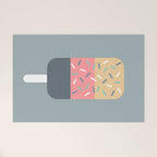 Popsicle (Blue) Welcome Mat Gallery Image 1