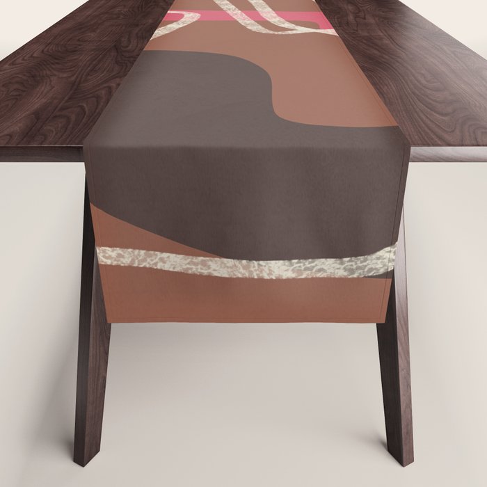 Organic Minimalist Layers 3 Table Runner Gallery Image 1