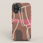 Organic Minimalist Layers 3 iPhone Case Gallery Image 1