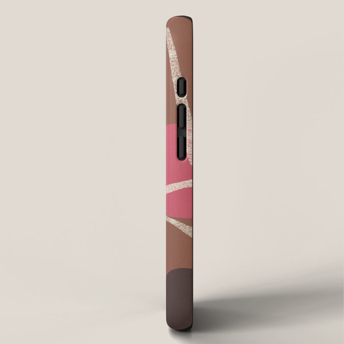 Organic Minimalist Layers 3 iPhone Case Gallery Image 2