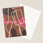 Organic Minimalist Layers 3 Stationery Card Gallery Image 2