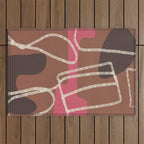 Organic Minimalist Layers 3 Outdoor Rug Gallery Image 1