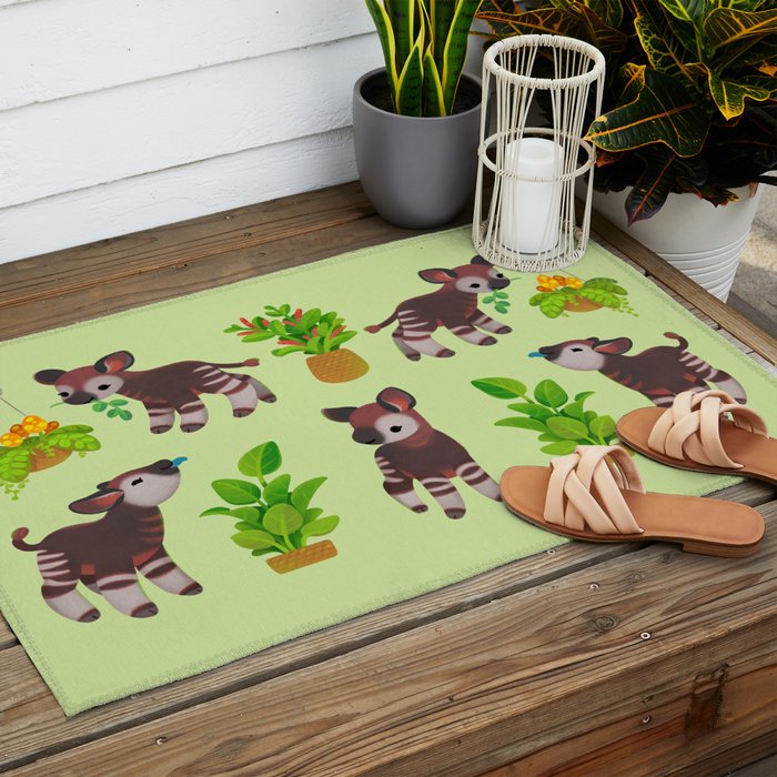 Okapi Outdoor Rug Gallery Image 2
