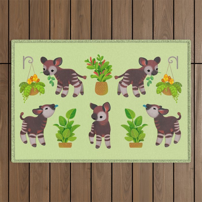 Okapi Outdoor Rug Gallery Image 1