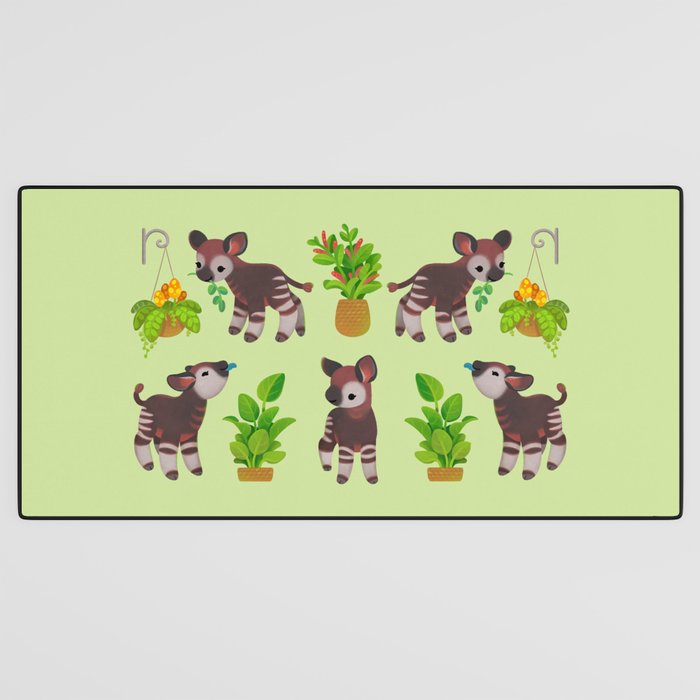 Okapi Desk Mat Gallery Image 3