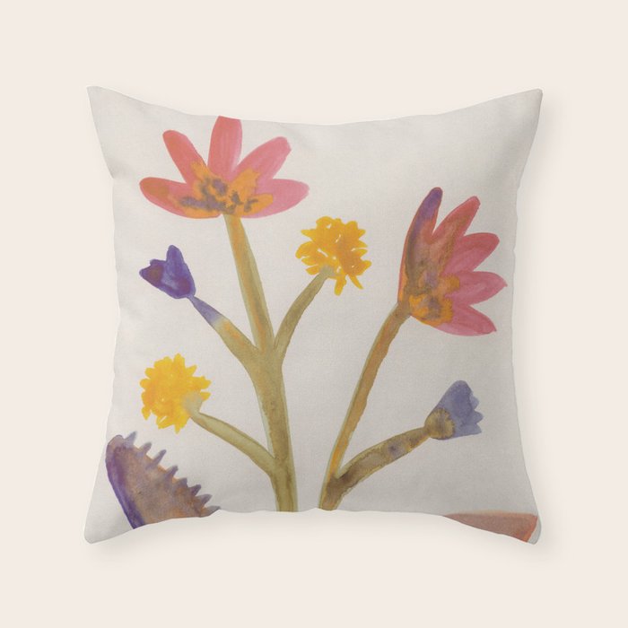 Garden Stories #3 Throw Pillow Gallery Image 6