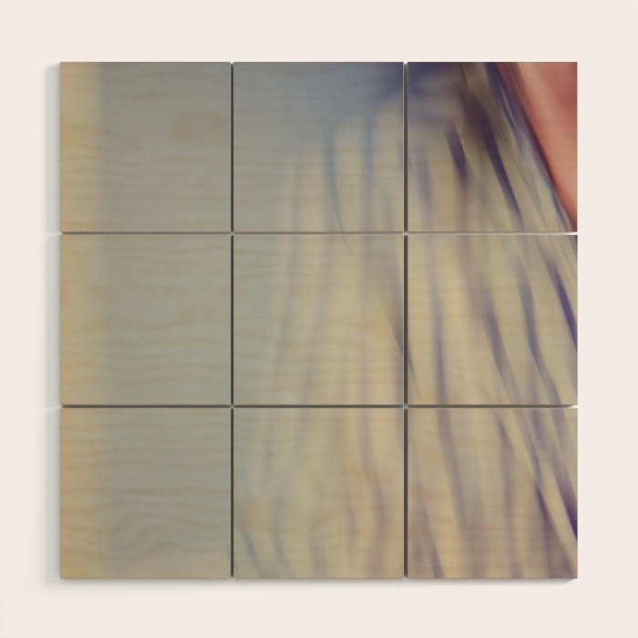 Abstract Portrait of a Woman Wood Wall Art Gallery Image 1