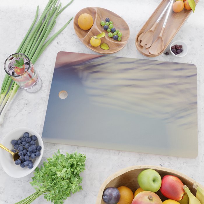Abstract Portrait of a Woman Cutting Board Gallery Image 2