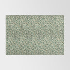 William Morris Willow Bough Cream Green Rug Gallery Image 2