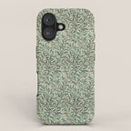 William Morris Willow Bough Cream Green iPhone Case Gallery Image 1